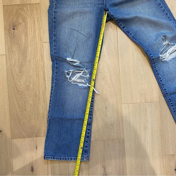 Ella Moss | High Waisted Crop Flare Ripped Jeans 💙 - Picture 4 of 8